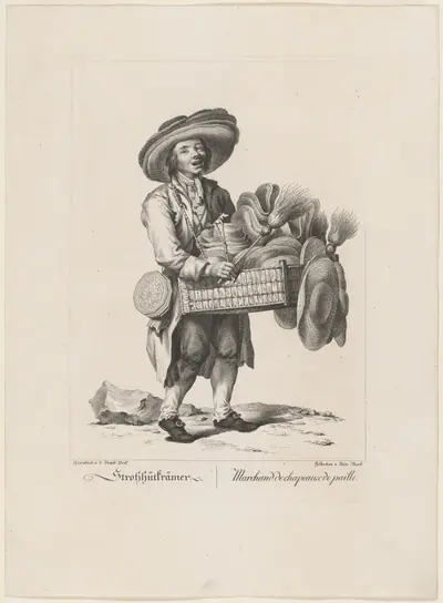 Strohhütkrämer (Straw Hat Seller)