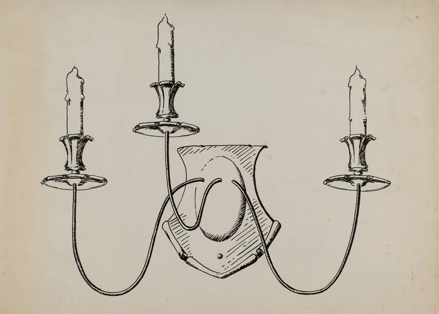 Wall Fixture by Florence Huston