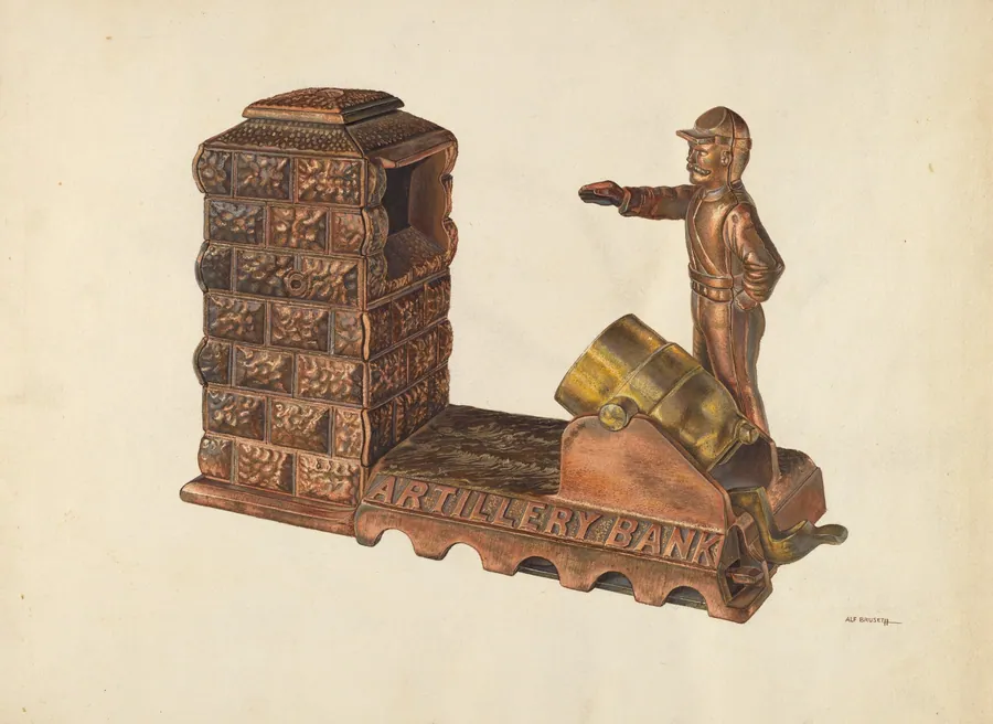 Mechanical Artillery Bank by Alf Bruseth