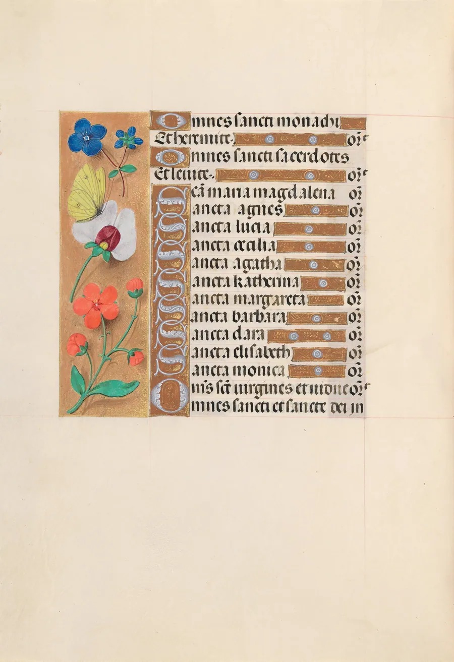 Hours of Queen Isabella the Catholic, Queen of Spain:  Fol. 212v by Master of the First Prayerbook of Maximillian