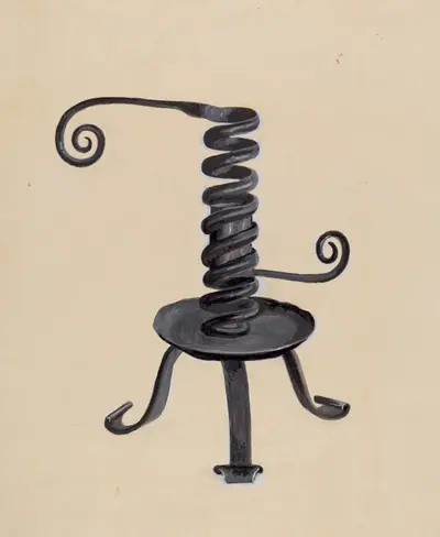 Spiral Candlestick