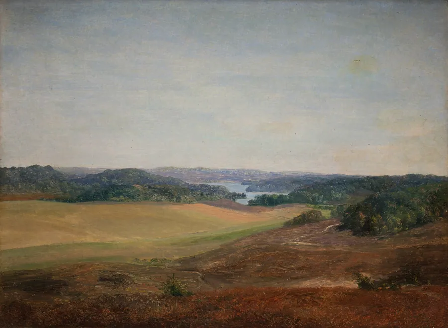 Landskab fra Silkeborgegnen by Dankvart Dreyer