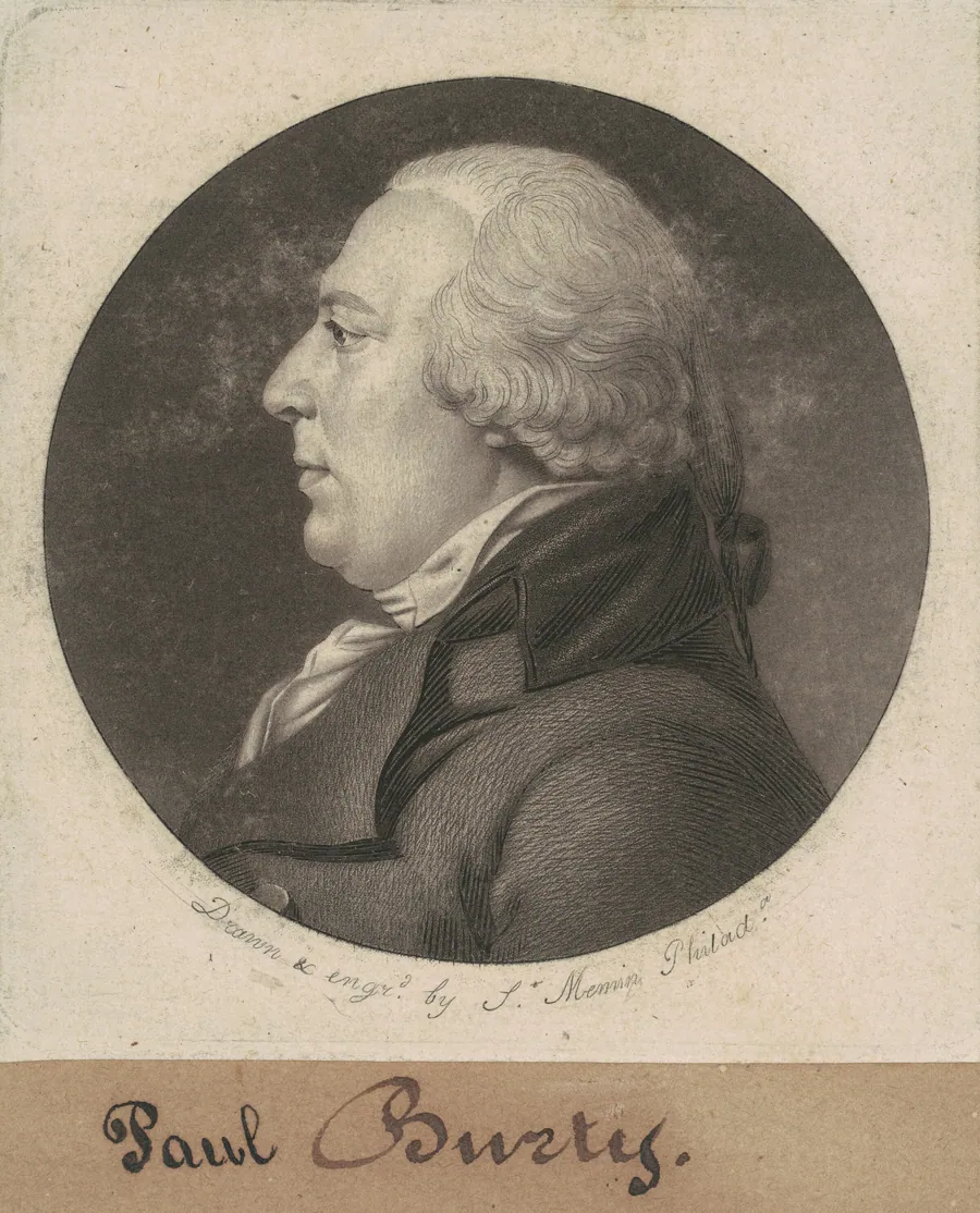 Paul Busti by Charles B. J. Févret de Saint-Mémin