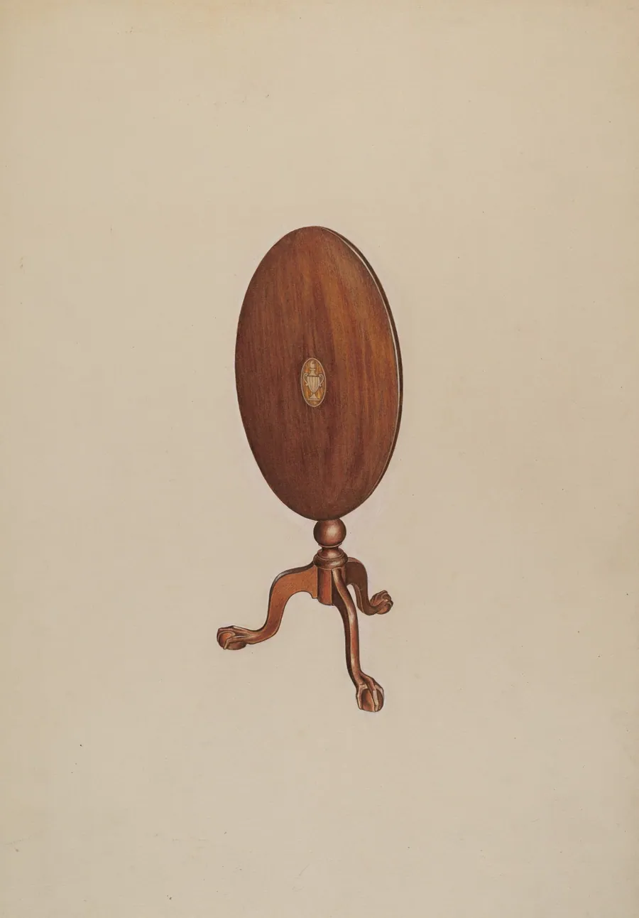 Tilt Top Table by Dorothy Handy