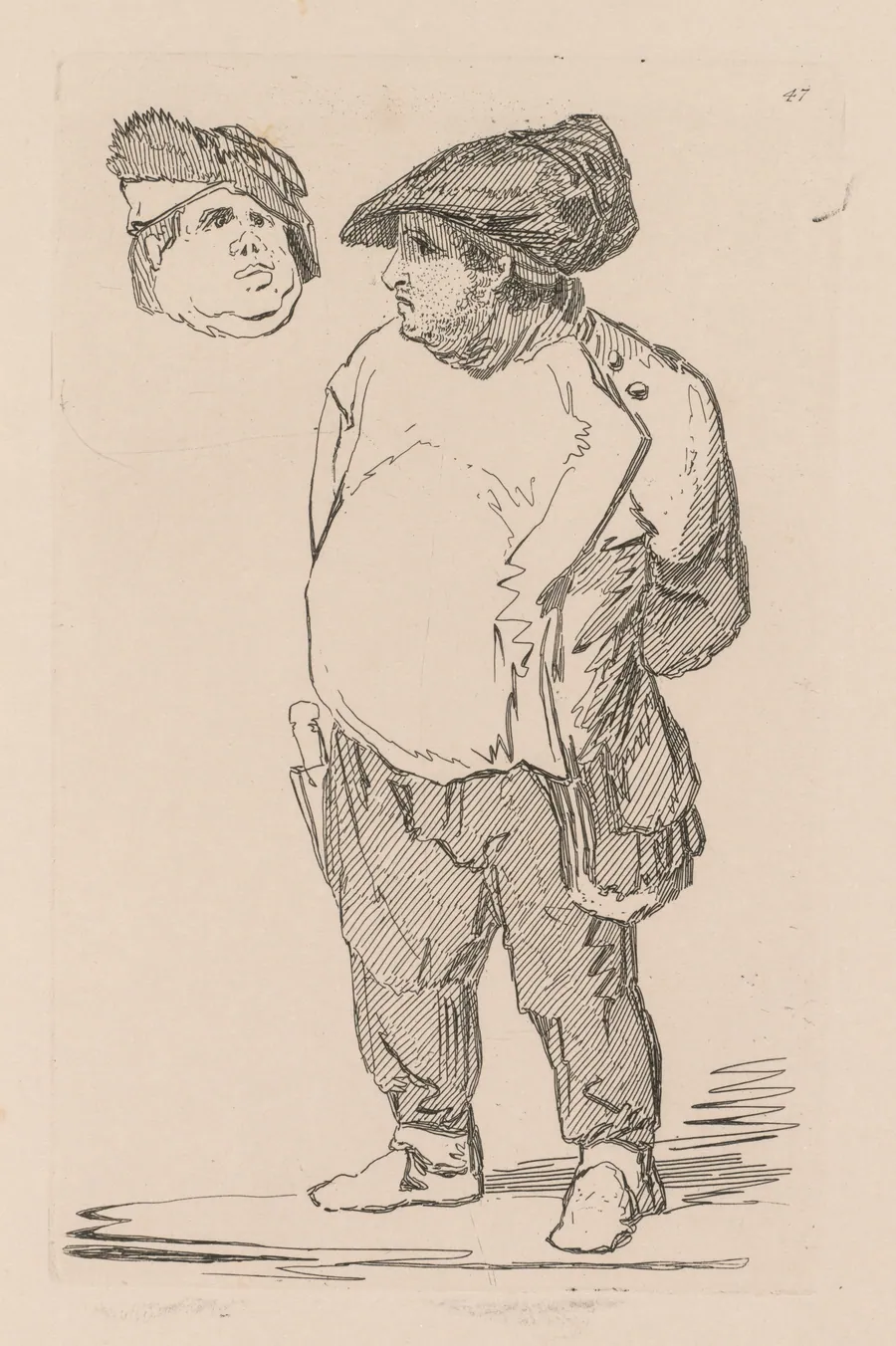 Liber Studiorum: Plate 47, A Study by John Sell Cotman