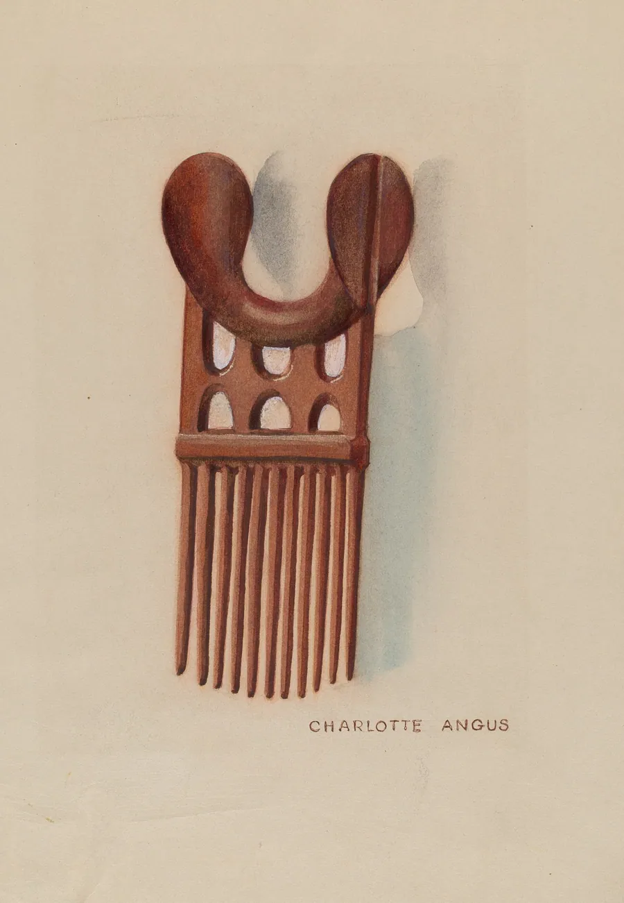 Wool Comb by Charlotte Angus