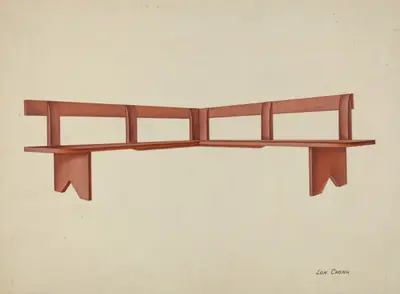 Shaker Porch Bench