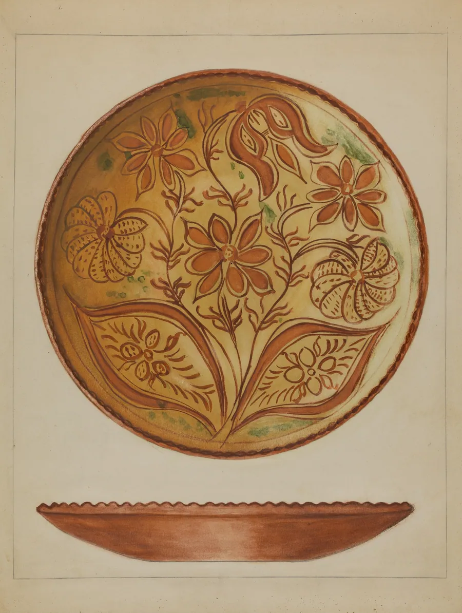 Plate by Hedwig Emanuel