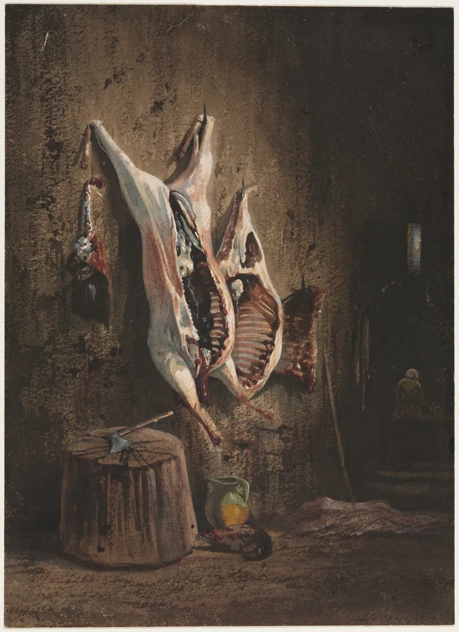 Carcasses by Alexandre-Gabriel Decamps