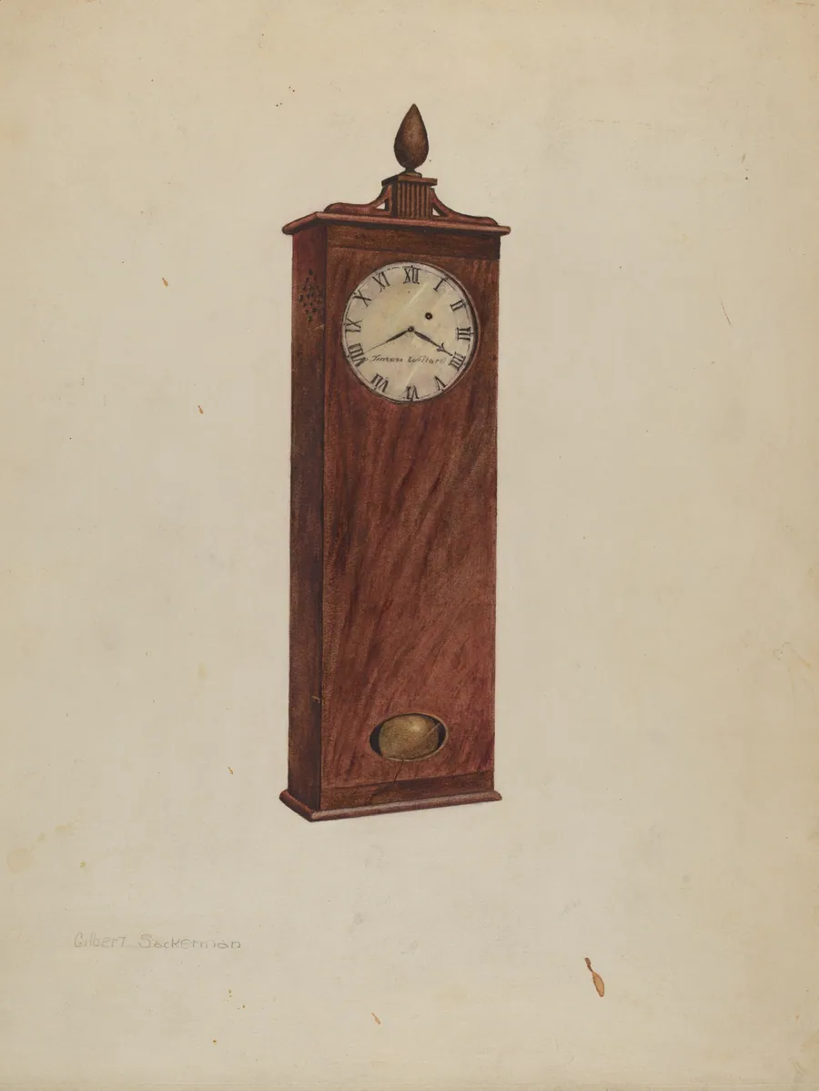Mantel Clock by Gilbert Sackerman