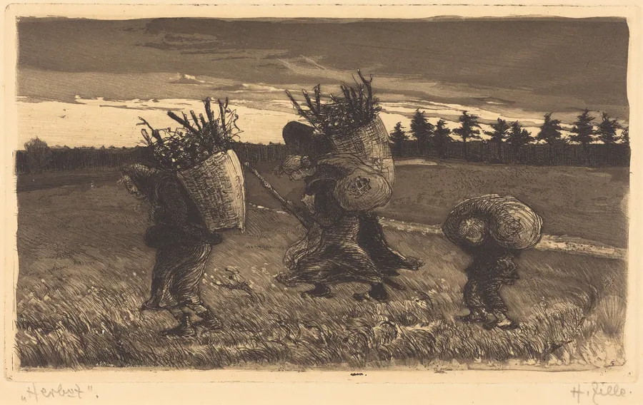 Herbst by Heinrich Zille