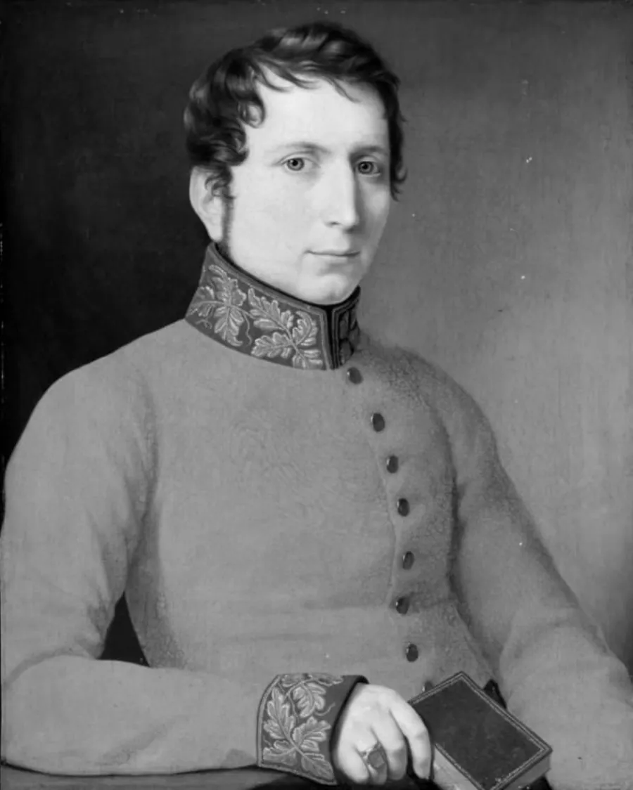Kammerjunker og senere amtmand Frederik Wilhelm Caspar von Benzon by C.W. Eckersberg
