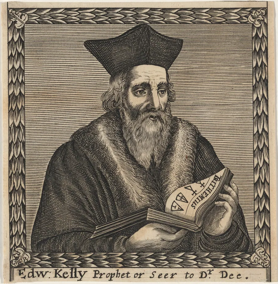 Edward Kelley, Alchemist, Friend of Dr. John Dee by Unknown 19th Century