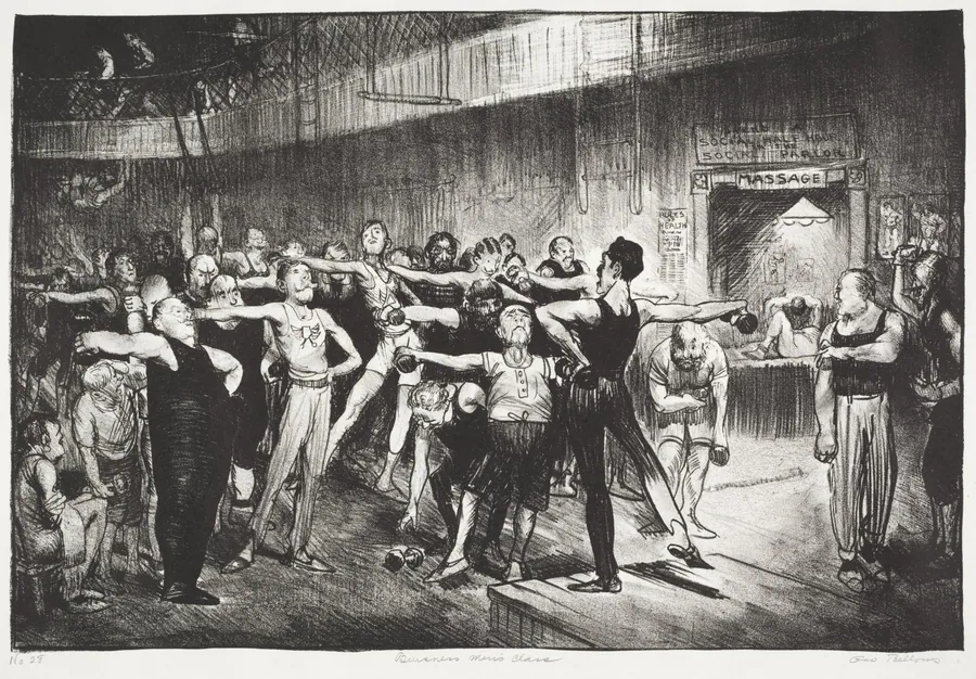 Business Men's Class by George Bellows