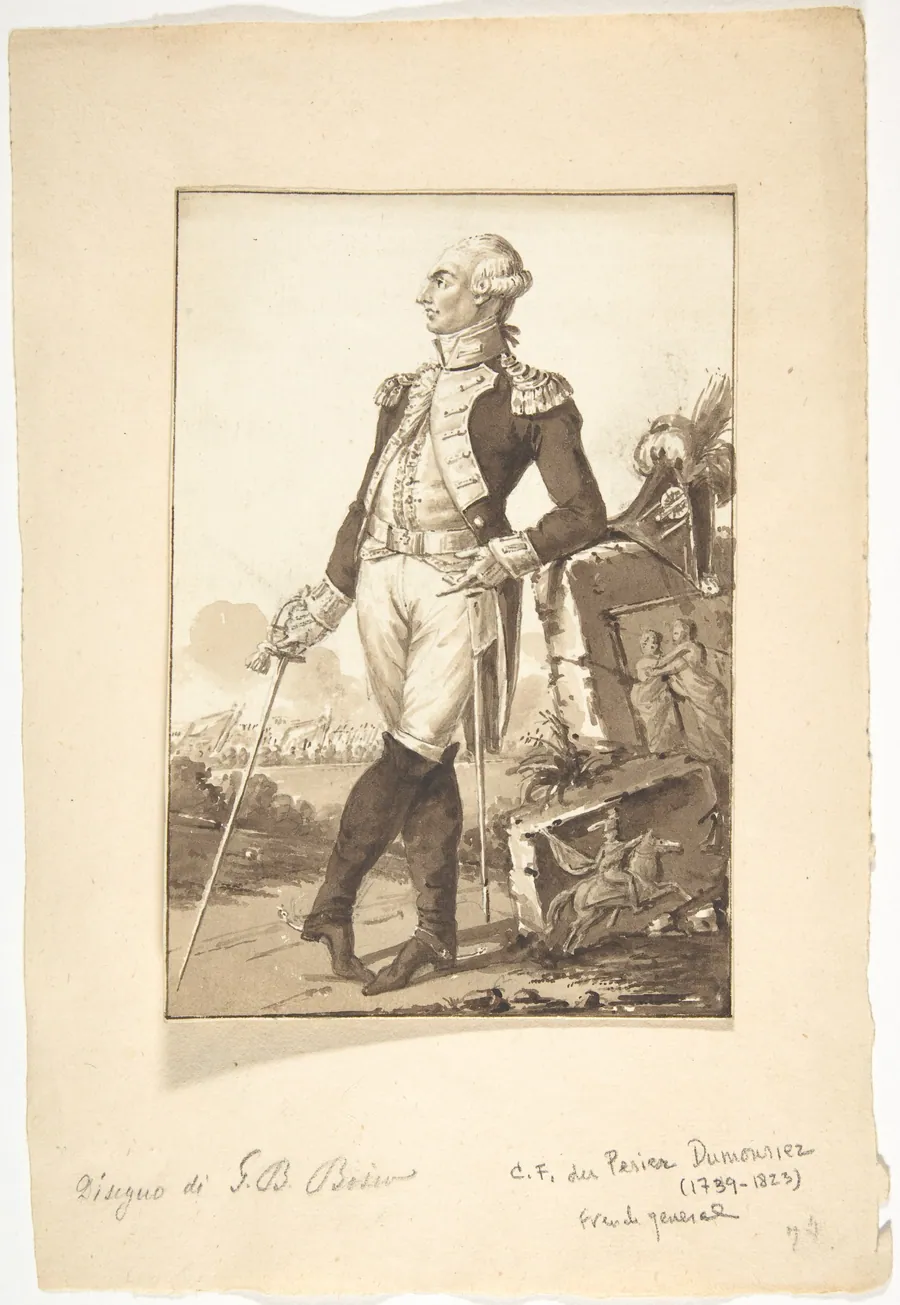 Portrait of C.-F. du Perier Dumouriez by Jean-Baptiste-François Bosio