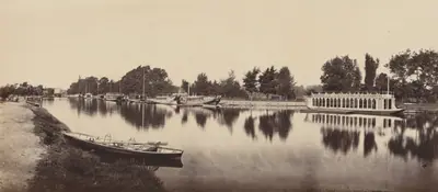 Barges at Oxford