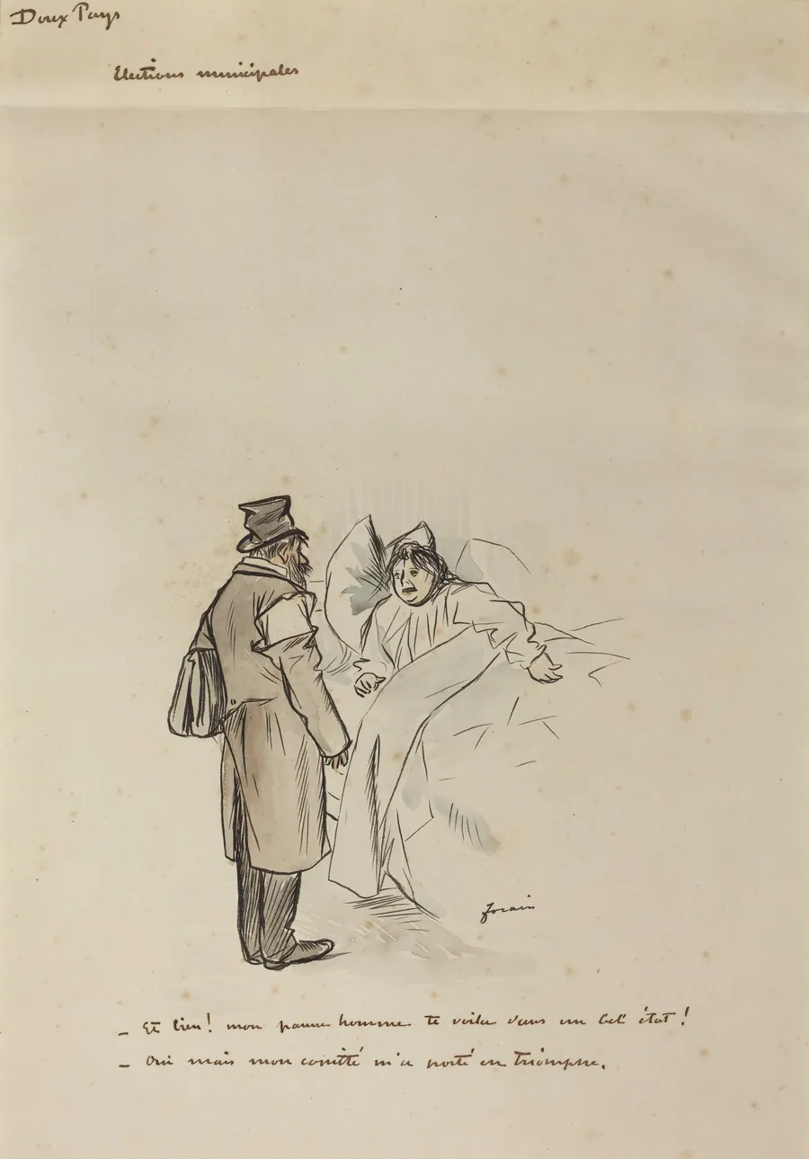 Elections Municipales by Jean-Louis Forain