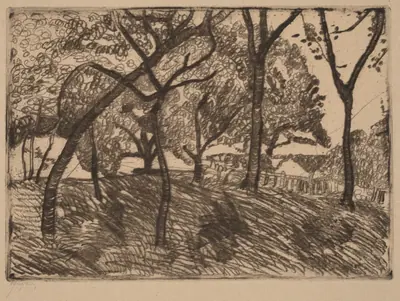 Landscape with Trees