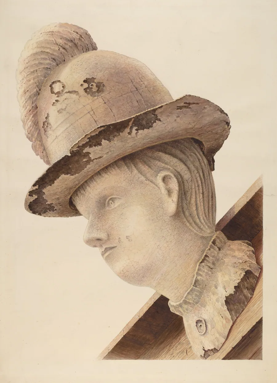 Figurehead from Schooner "Haroldine" by American 20th Century