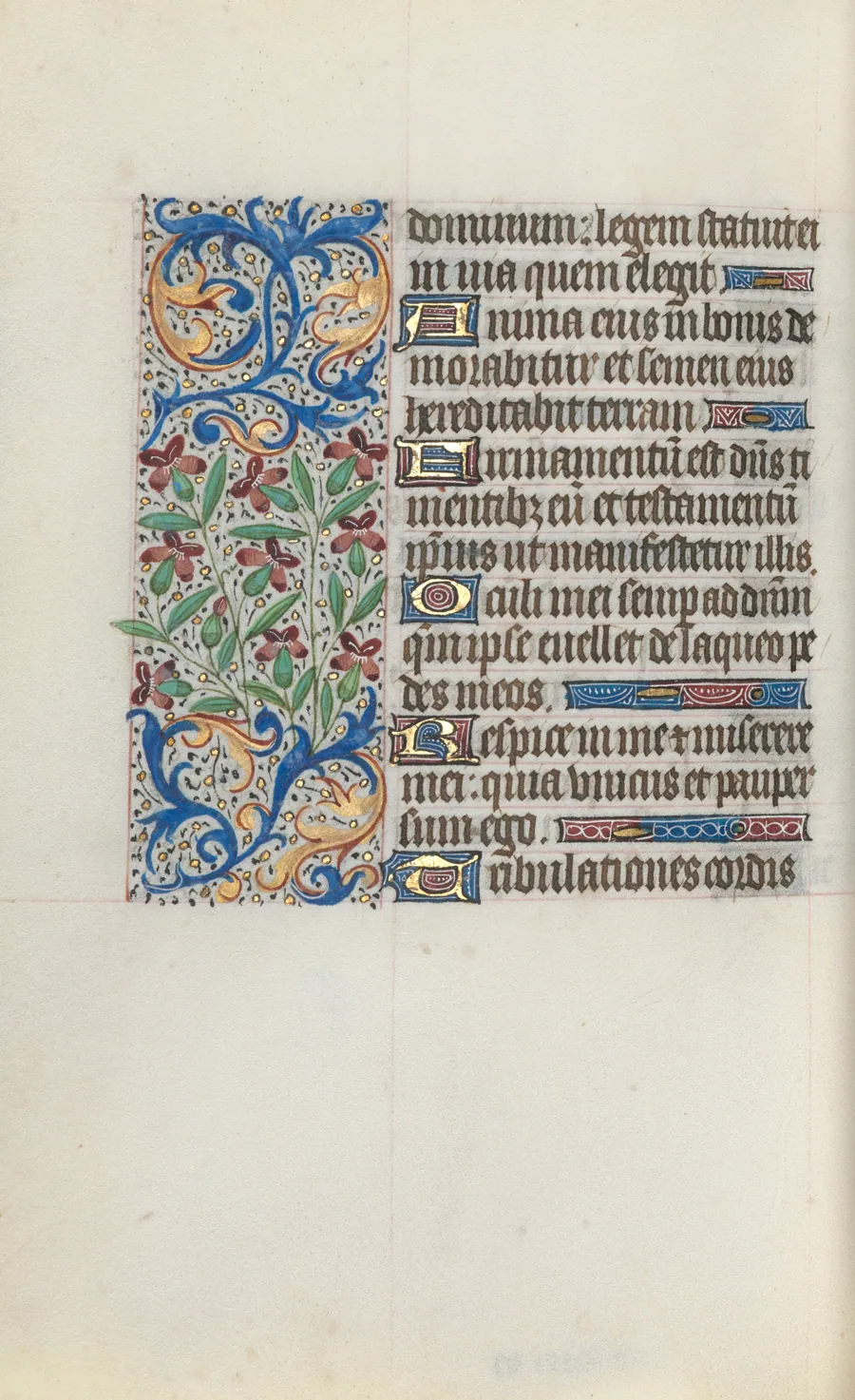 Book of Hours (Use of Rouen): fol. 119v by Master of the Geneva Latini