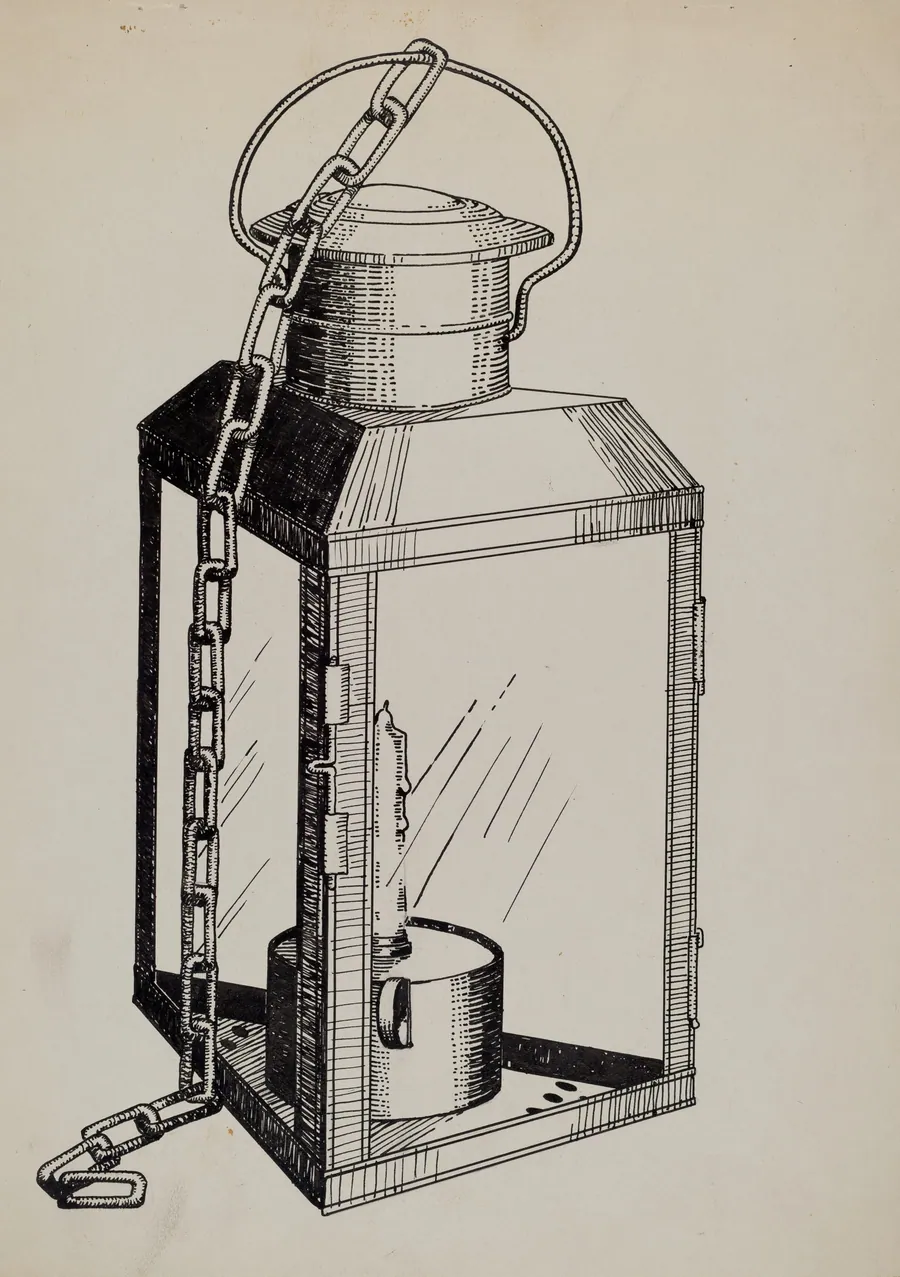 Stable Lantern by Florence Huston