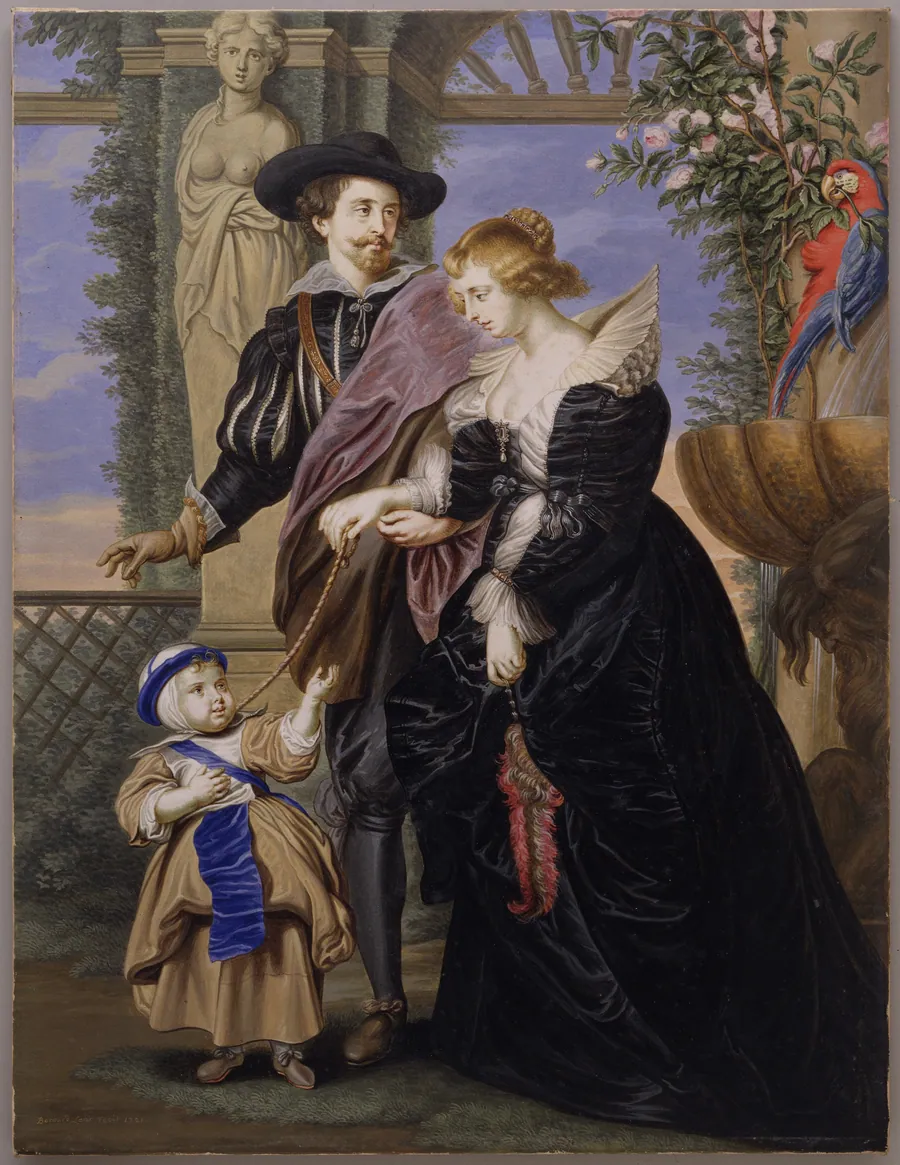 Copy after "Rubens, Helena Fourment (1614–1673), and Their Son Frans (1633–1678)" by Bernard Lens