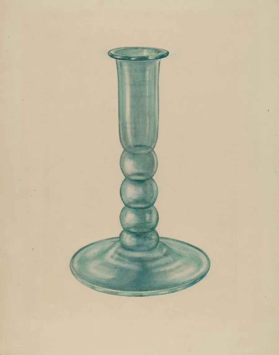 Candlestick by American 20th Century