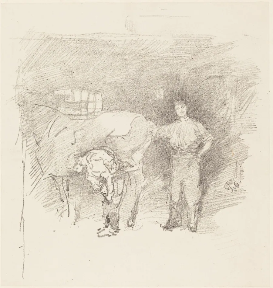 The Farriers by James McNeill Whistler