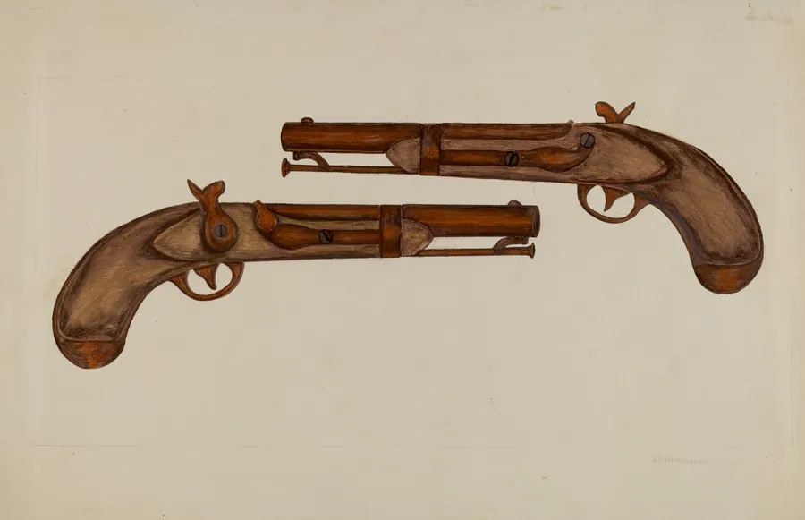 Cap and Ball Revolver by LeRoy Robinson