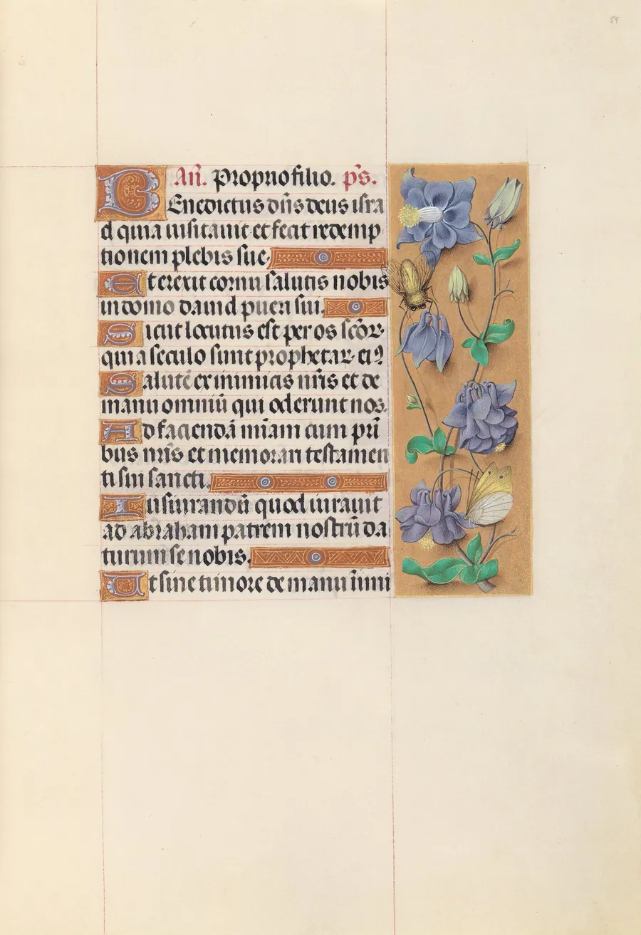 Hours of Queen Isabella the Catholic, Queen of Spain:  Fol. 59r by Master of the First Prayerbook of Maximillian