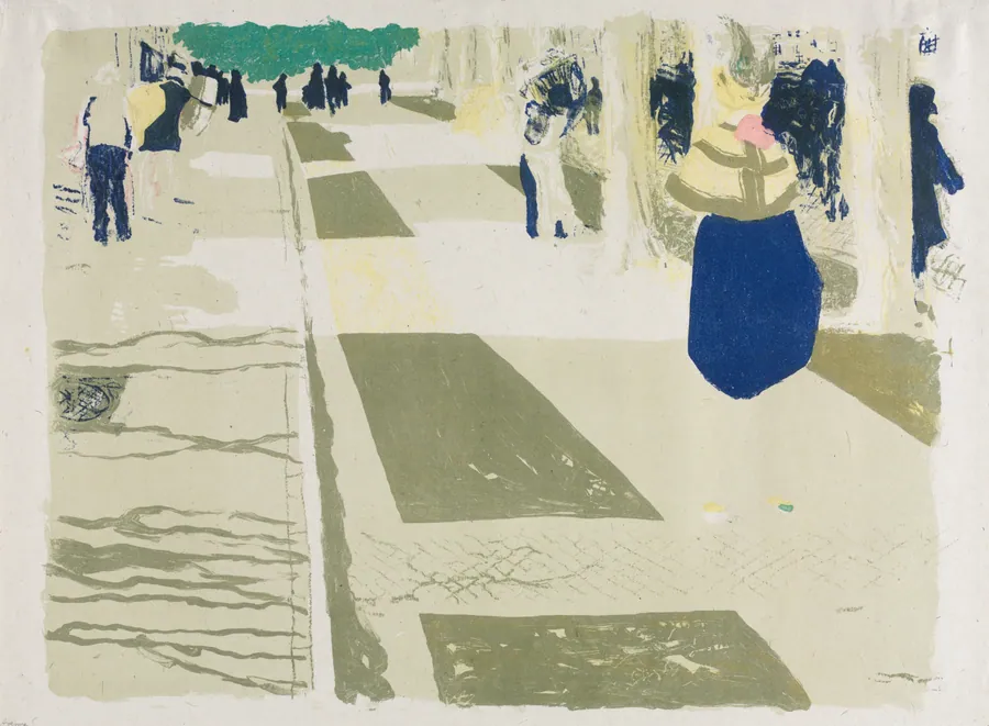 The Avenue by Édouard Vuillard