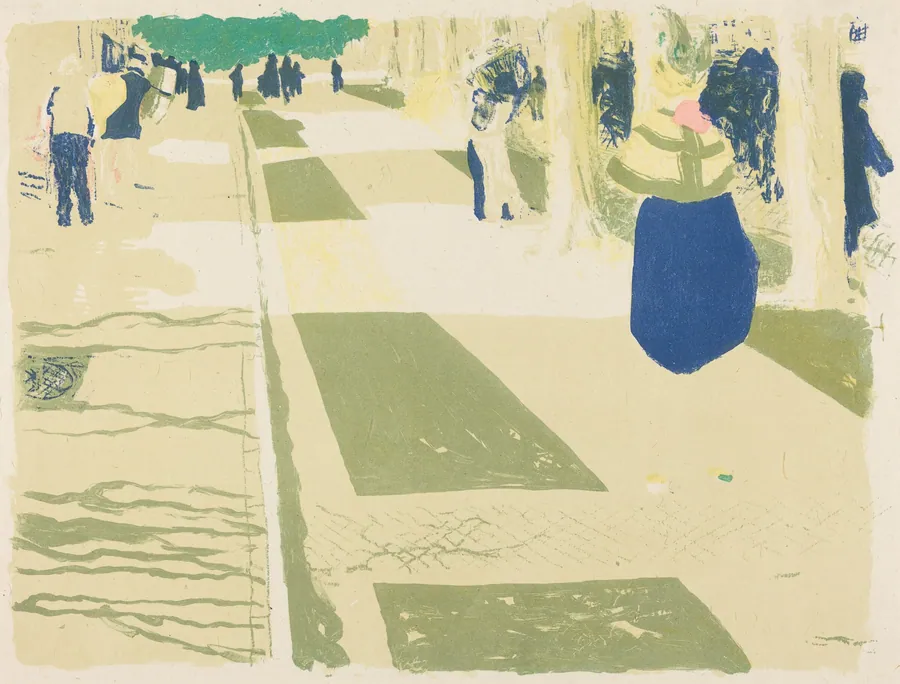 The Avenue (L'avenue) by Ambroise Vollard