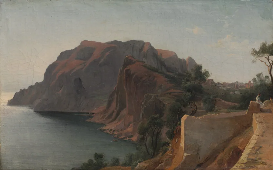 Capri by Jean Achille Benouville