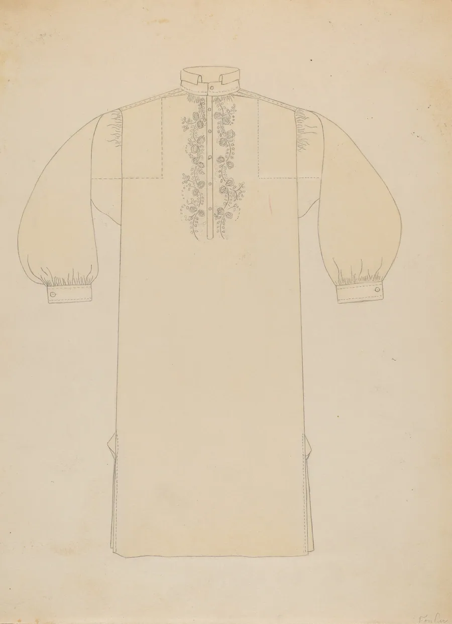 Man's Shirt by Catherine Fowler