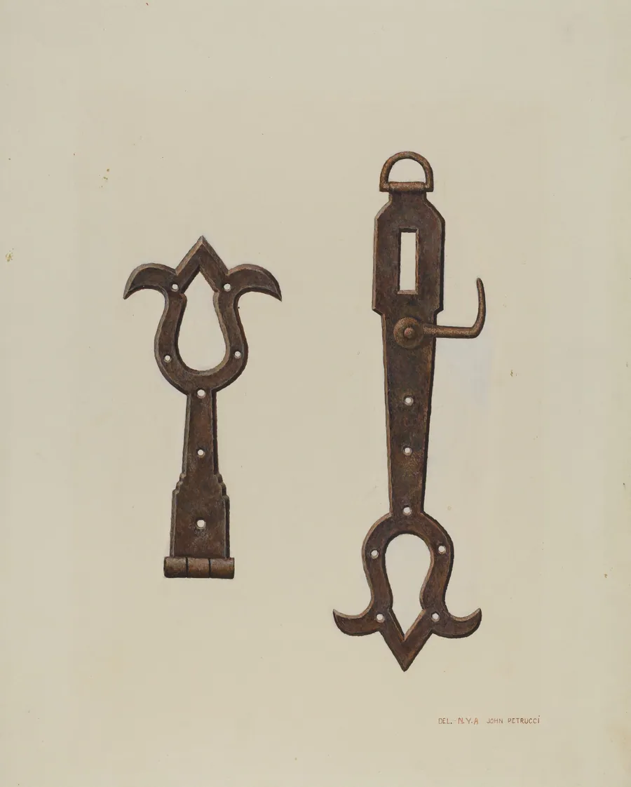 Conestoga Hasp and Hinge by John Petrucci