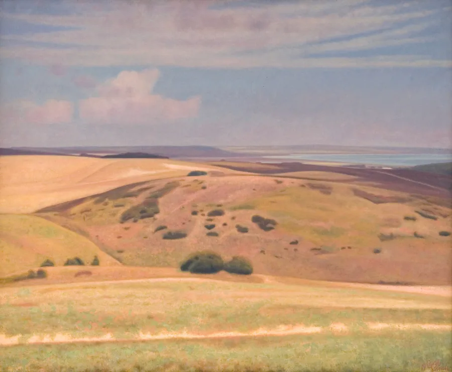 Vid udsigt. Mols by Charles Godtfredsen