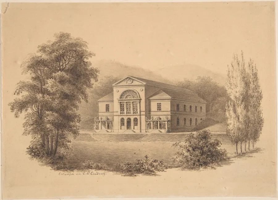 Design for a Theatre by Clemens Wenzel Coudray