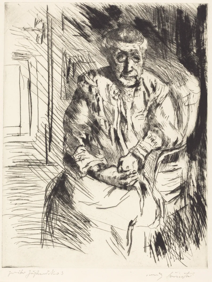 Ma Belle Mere (Mother-in-Law) by Lovis Corinth