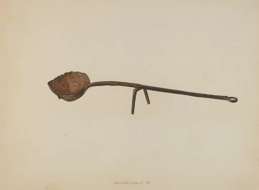 Metal Ladle by Albert Geuppert