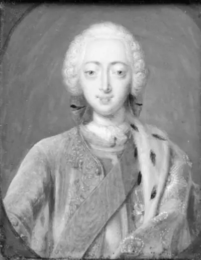 Frederik V som barn