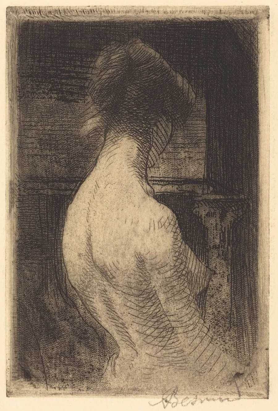 Back of a Woman (Dos de Femme) by Albert Besnard