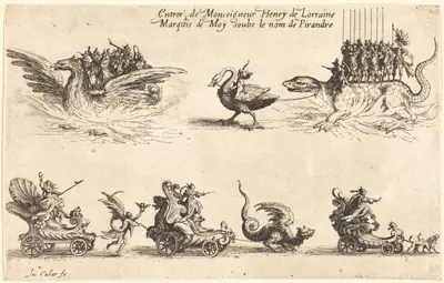 Entry of Monseigneur Henry de Lorraine, Marquis de Moy, under the Name of Pirandre