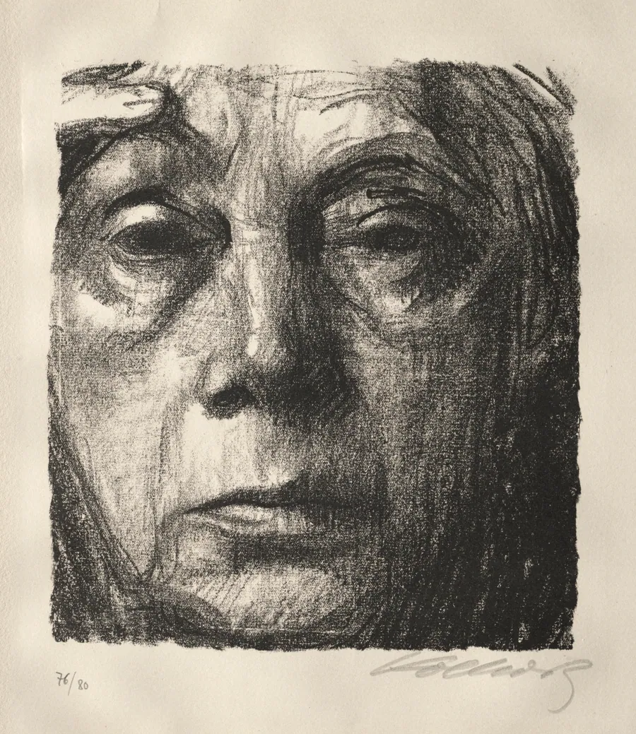 Self-Portrait by Käthe Kollwitz