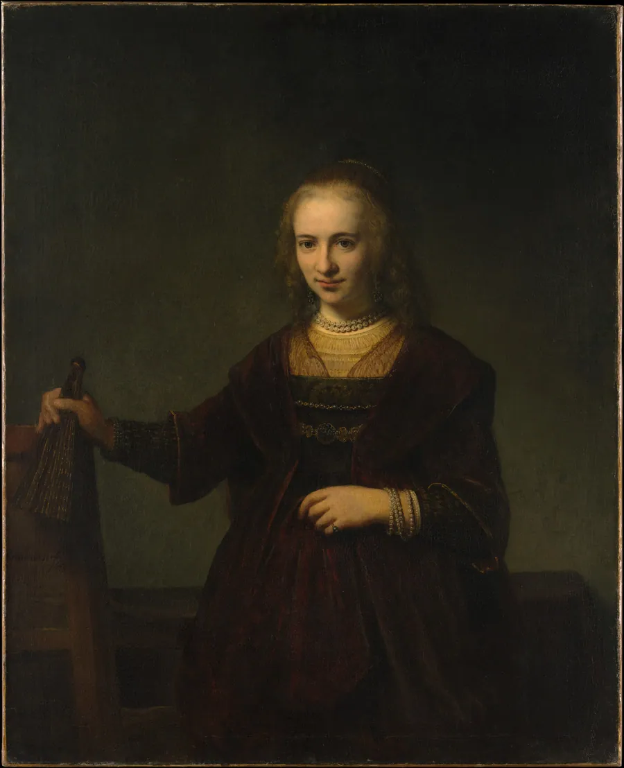 Portrait of a Woman by Rembrandt