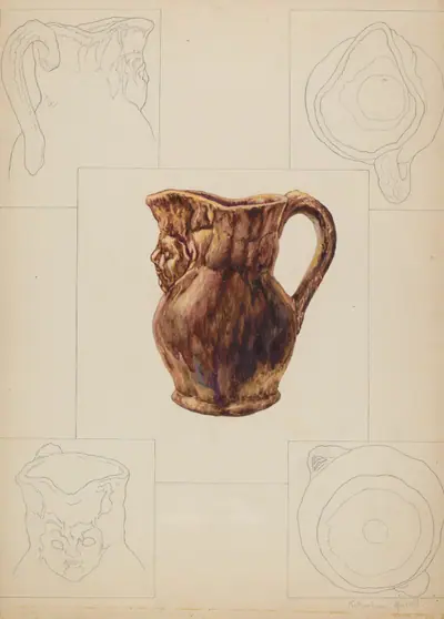 Toby Pottery Jug