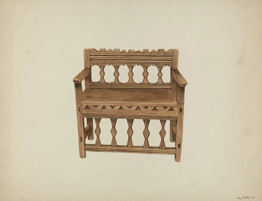 Bench by Margery Parish