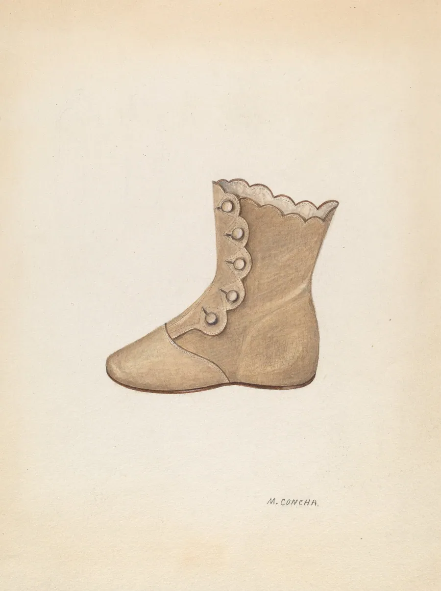 Baby Shoe by Margaret Concha