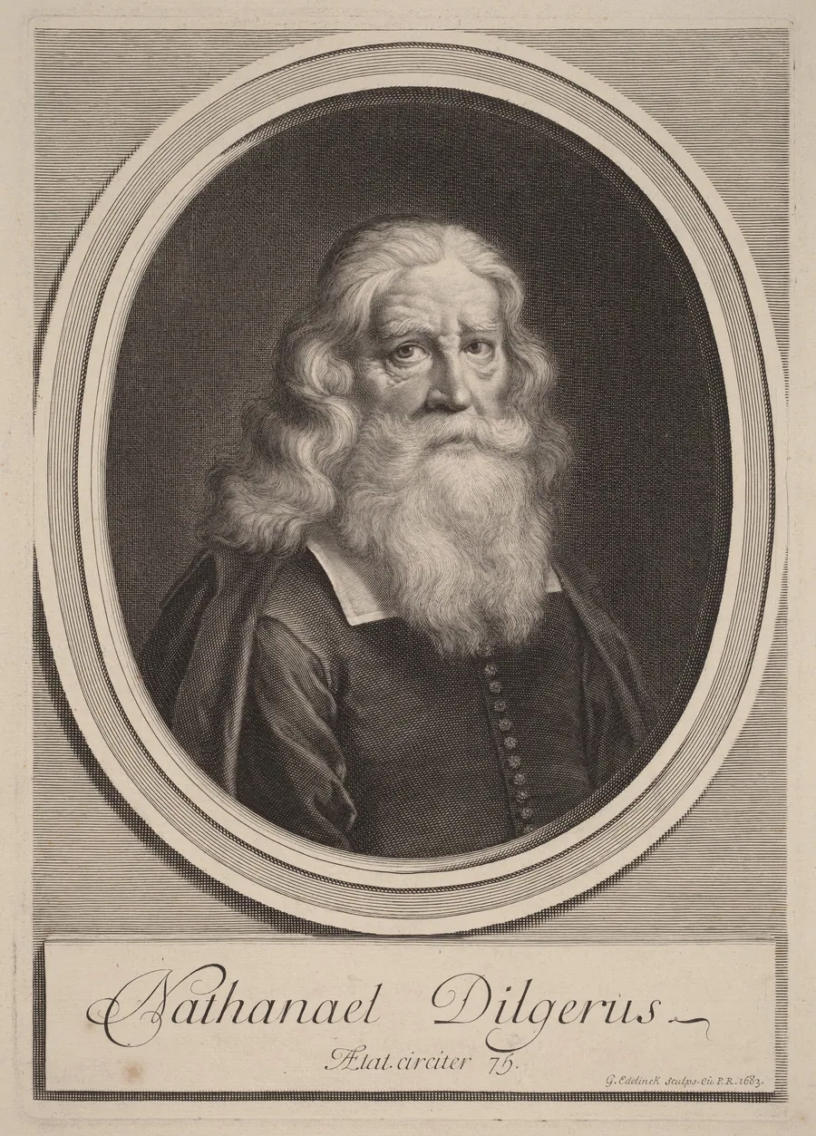 Nathanael Dilgerus by Gerard Edelinck