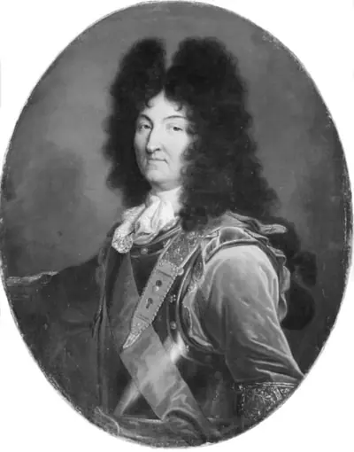 Portræt af Louis XIV