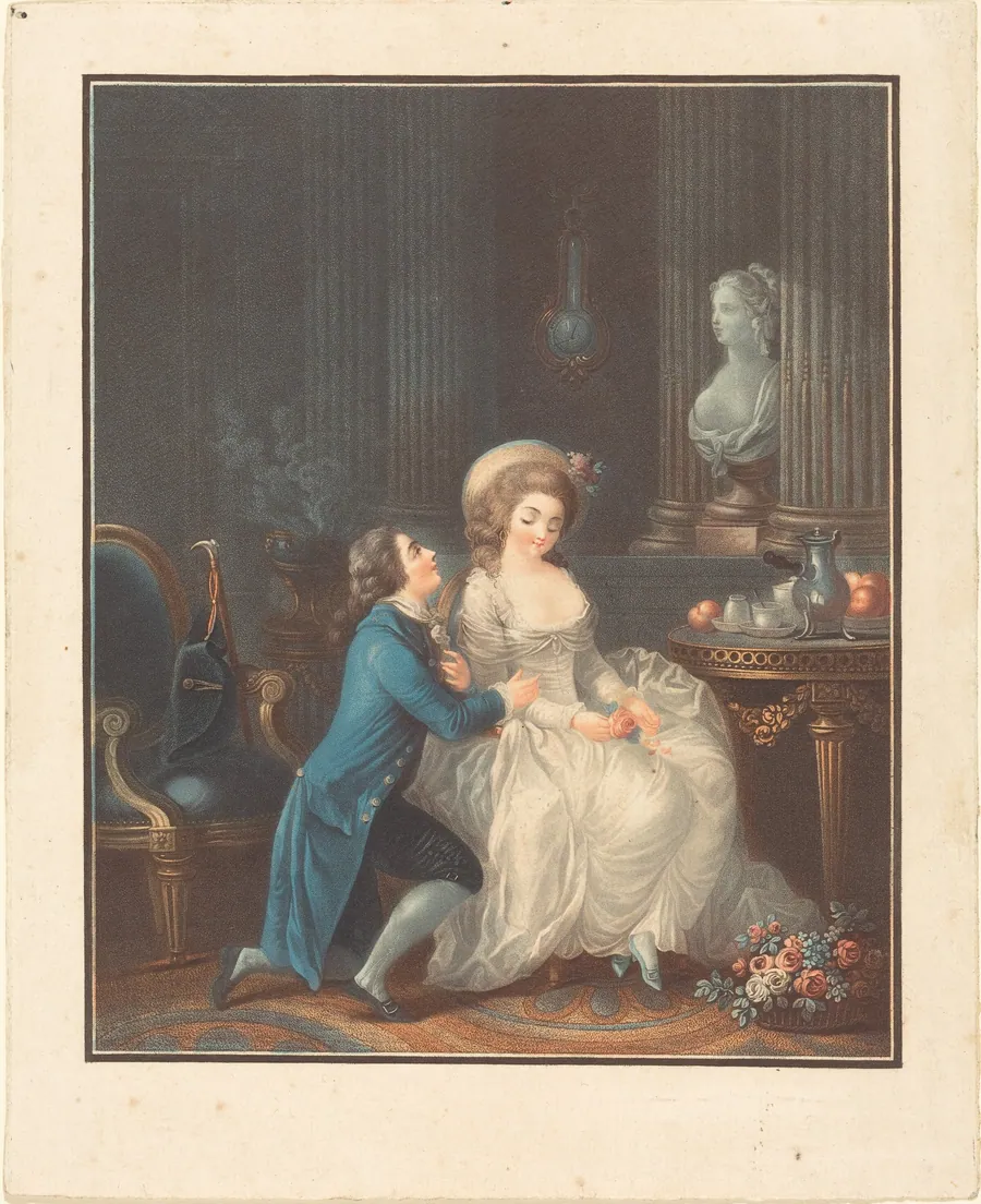 L'Amant écouté by Louis-Marin Bonnet